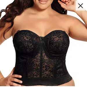 Goddess Longline Lace Bustier 40 F Worn Once